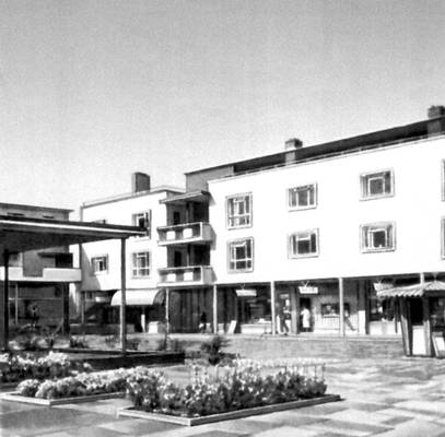 П. Тинто. Торговый центр Гленротса, города-спутника Глазго. 1954.