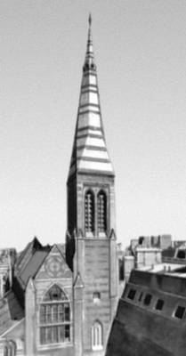 Лондон. Церковь Олл-Сентс. 1849—59. Архитектор У. Баттерфилд.