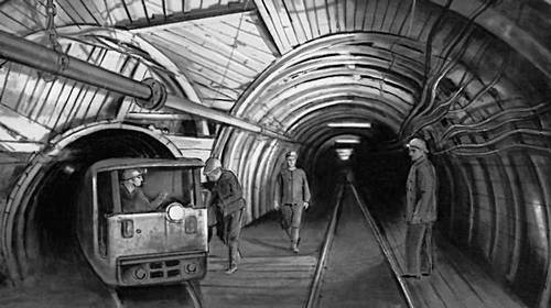 Подземные магистрали шахты имени Абакумова.
