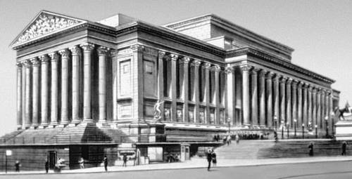 Ливерпул. Городской зал Сент-Джорджс-холл. 1854—54. Архитекторы Х. Элмс, Ч. Коккерел.