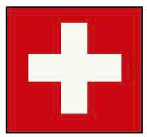 Швейцария. Флаг государственный.