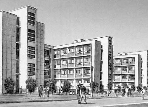 Университет в городе Асьют. 1950-е гг.