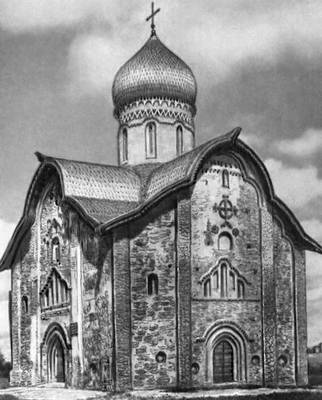 Церковь Петра и Павла в Кожевниках в Новгороде. 1406.