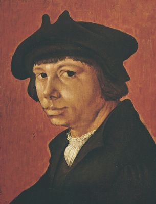 Лука Лейденский. Автопортрет. Около 1514. Музей герцога Антона Ульриха. Брауншвейг.