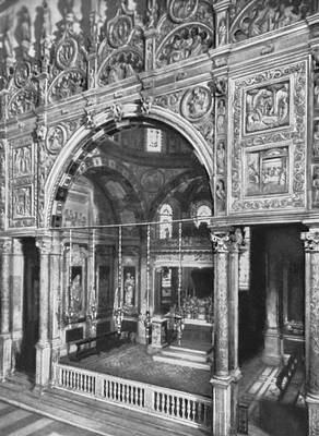 Капелла Сан-Джованни Батиста (около 1447—96) собора Сан-Лоренцо в Генуе.
