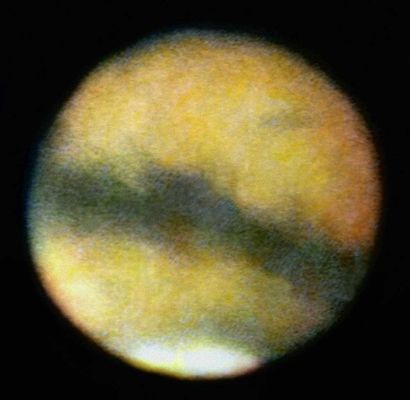 3. Марс по наблюдениям с Земли в противостоянии 1971 между 7 июля и 3 сентября (в хронологическом порядке (см. следующий рисунок)).