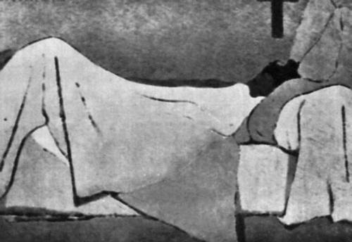 Э. Вюйяр. «В постели». 1891. Национальный музей современного искусства. Париж.