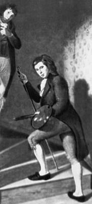 Ч. У. Пил. «Сыновья художника на лестнице». 1795. Музей искусства. Филадельфия.