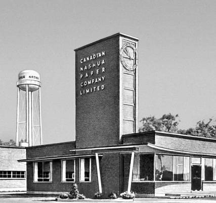 Завод «Нашуа» в Питерборо (Онтарио). 1947. Архитектурная фирма «Гордон и Адамсон».