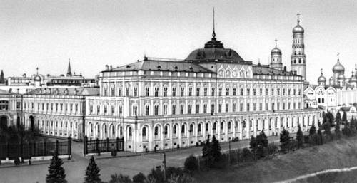 Большой Кремлёвский дворец. Внешний вид.