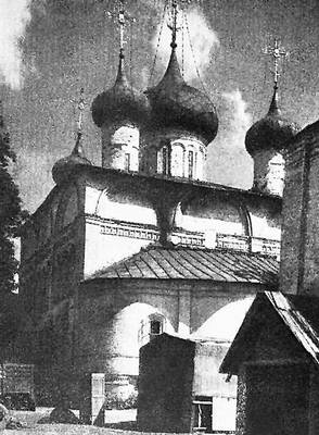 Собор Печёрского монастыря. 1632. Архитектор А. Возулин.