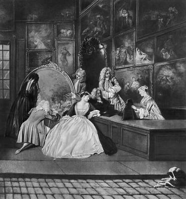 «Вывеска лавки Э. Ф. Жерсена». 1720. Картинная галерея. Берлин-Далем.