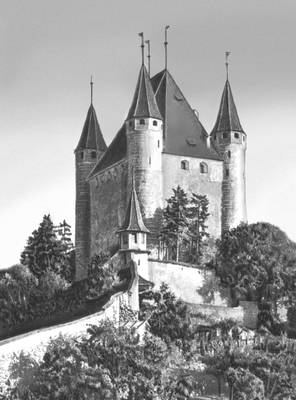 Швейцария. Замок в Туне. 1186—91.