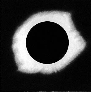 Затмение 21 сентября 1922 (минимум солнечной активности).