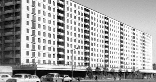 З. М. Розенфельд. Жилой дом на ул. Чкалова в Москве. 1964—65.