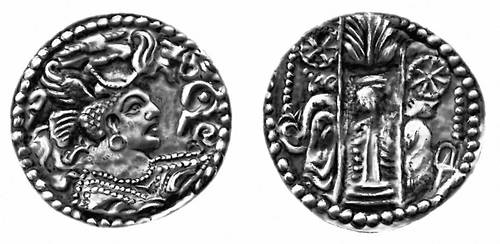 Эфталитская монета.