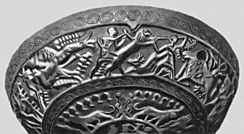 Чаша из Угарита. Золото. 14 в. до н. э. Музей. Халеб.