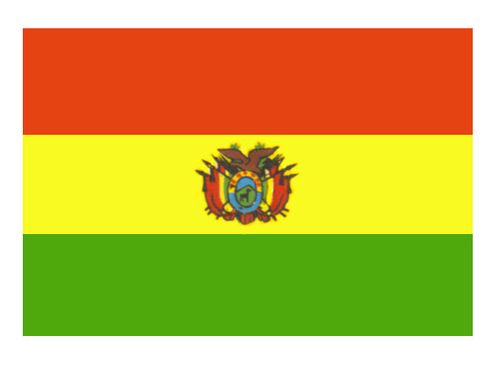 Флаг государственный. Боливия.