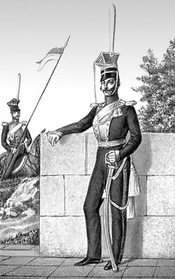 Офицер уланского полка (1817).