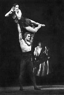 Сцена из балета «Спартак» А. И. Хачатуряна. Большой театр. 1968.
