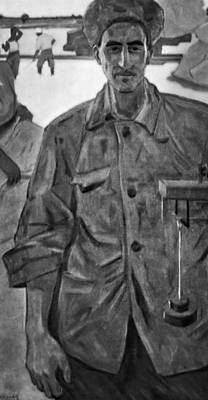 И. Н. Клычев. «Белуджи» (картина из серии «Моя Туркмения»). 1965. Третьяковская галерея. Москва.