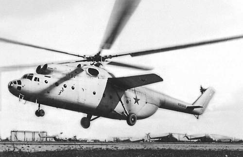 Рис. 4. Транспортный вертолёт Ми-6.