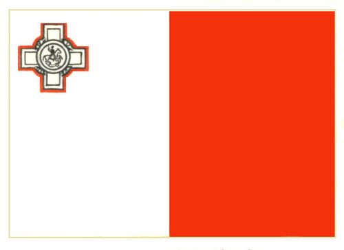 Флаг государственный. Мальта.