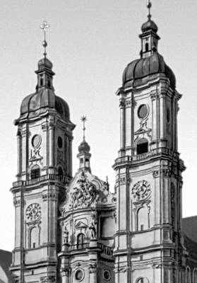 Швейцария. П. Тумб. Монастырская церковь в Санкт-Галлене. С 1755.