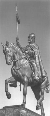 Мысльбек Й. В. Памятник св. Вацлаву в Праге. Бронза.1912—1913.