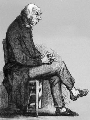 О. Бальзак. «Отец Горио». Илл. О. Домье. Париж. 1867.