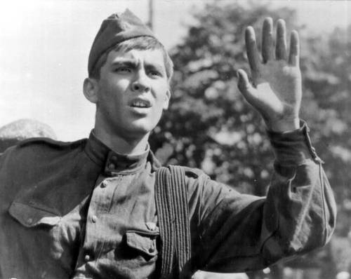 Кадр из фильма «Баллада о солдате». Реж. Г. Н. Чухрай. 1959.
