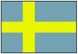 Швеция. Флаг государственный.