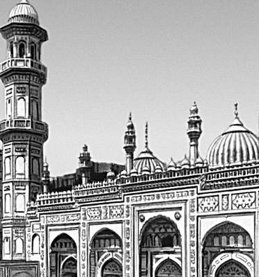 Пакистан. Мечеть Махабат Хана в Пешаваре. 1630.