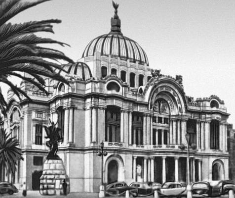 А. Боари. Дворец изящных искусств в Мехико. 1904—34.