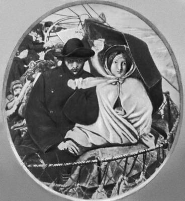 Ф. М. Браун. «Прощание с Англией». 1852—55. Художественная галерея г. Бирмингема.