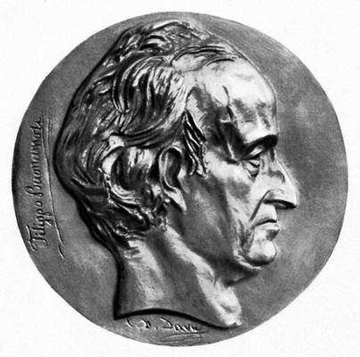 П. Ж. Давид д'Анже. Медаль с портретом Ф. М. Буонарроти. Бронза.