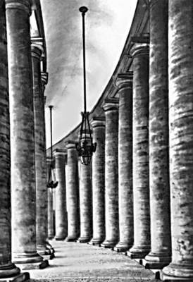 Бернини. Колоннада собора св. Петра в Риме. 1657—63.