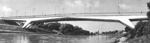 Мост в Вильнюсе.