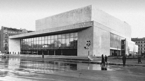 В. А. Каменский и др. Киноконцертный зал «Октябрьский» в Ленинграде. 1967.