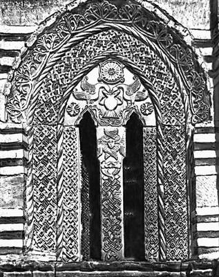 Сербия. Окно церкви монастыря Каленич. 1405—13.