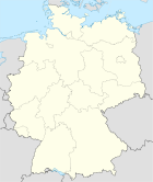 Deutschlandkarte, Position der Stadt Güstrow hervorgehoben