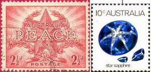 Почтовые марки Австралии