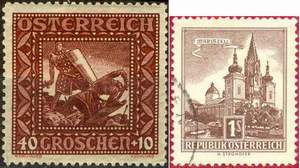 Почтовые марки Австрии