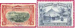 Почтовые марки Бельгийского Конго