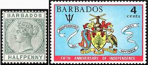 Почтовые марки Барбадоса (колония и независимость)