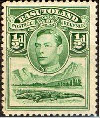 Почтовая марка Басутоленда