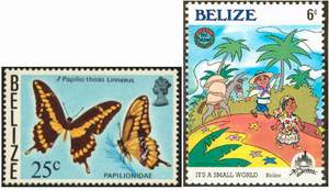 Почтовые марки Белиза