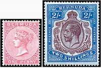 Почтовые марки Бермудских о-вов