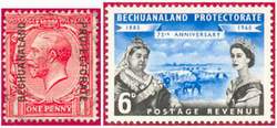 Почтовые марки Бечуаналенда