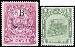 Почтовые марки Блюфилдса
